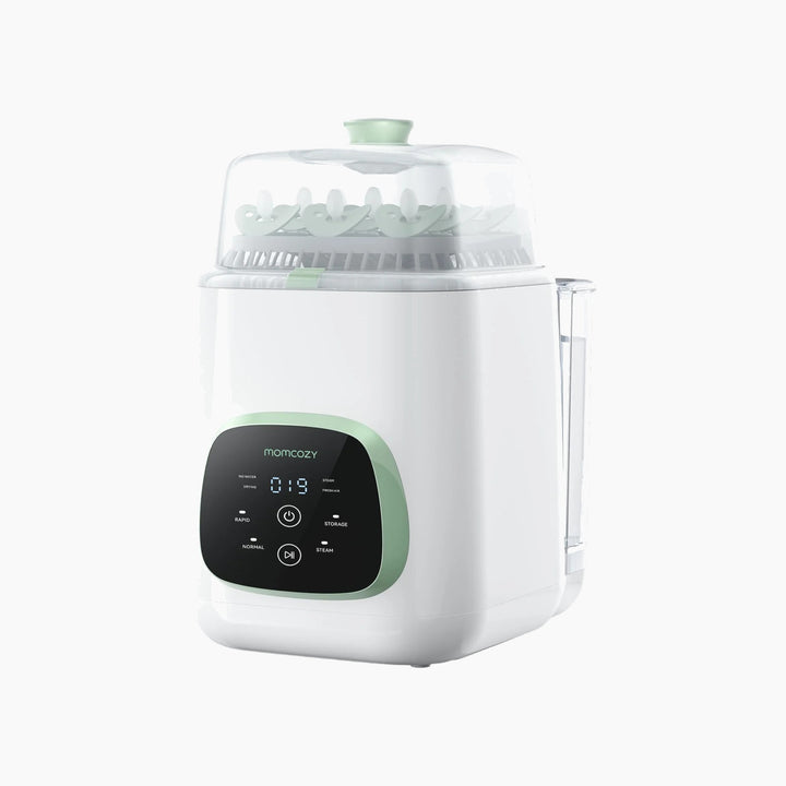 Momcozy Kleanpal Pro baby bottle washer, sterilizer, and dryer with 26 spray jets