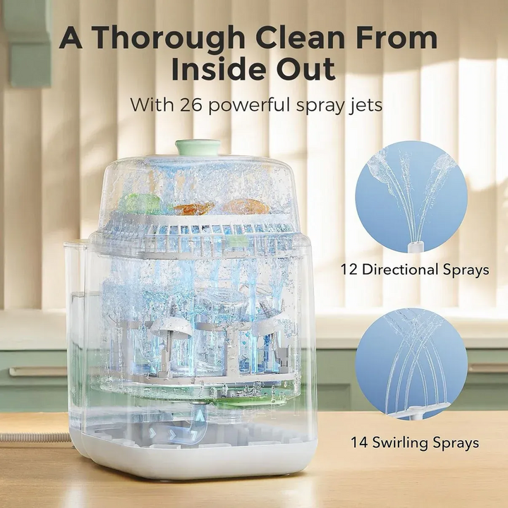 Momcozy Kleanpal Pro baby bottle washer sterilizer and dryer