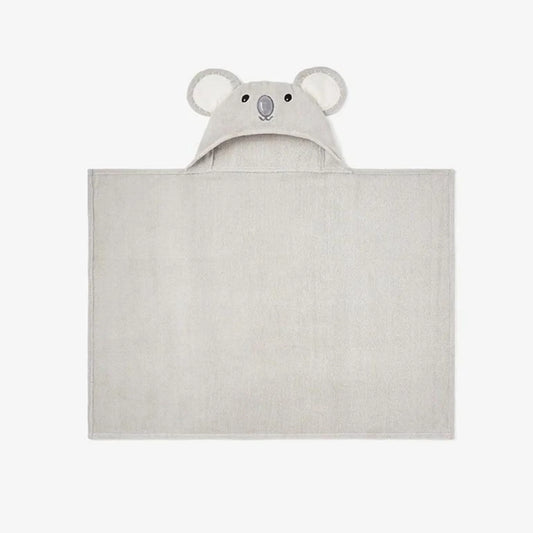 Bisou Petite Koala Hooded Baby Bath Wrap