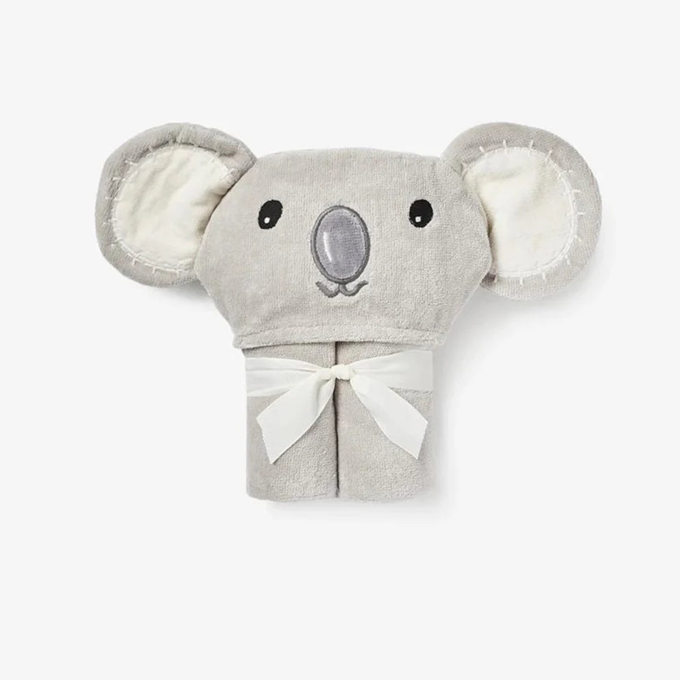Baby koala hooded bath wrap for ages 0-24 months