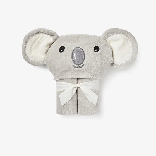 Bisou Petite Koala Hooded Baby Bath Wrap