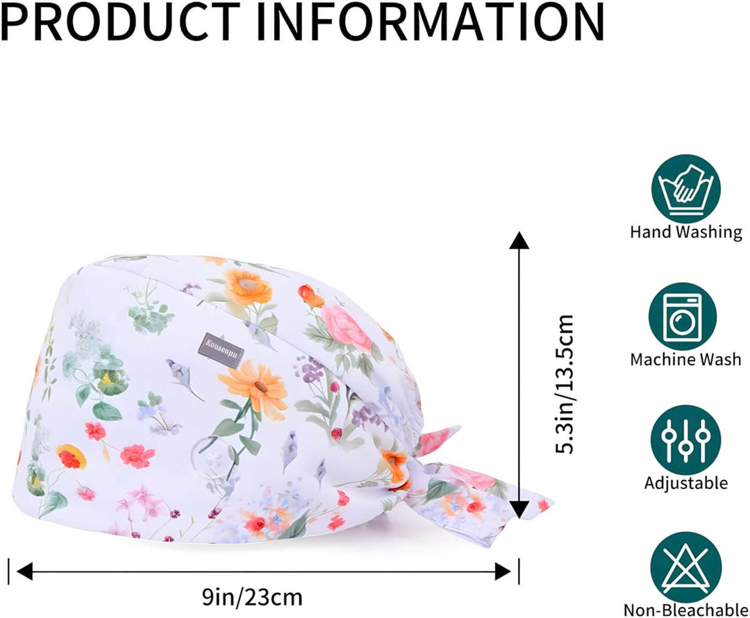 Kousenpu Scrub Caps
