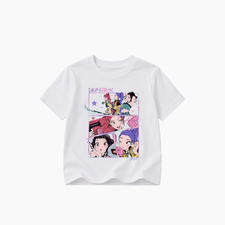 Kpop Comic Print Tshirt