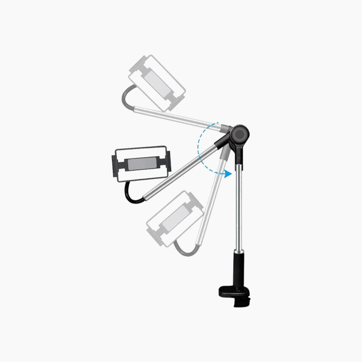 C.JO L3T L-350 Adjustable Phones &amp; Tablets Holder With Flexible Arm