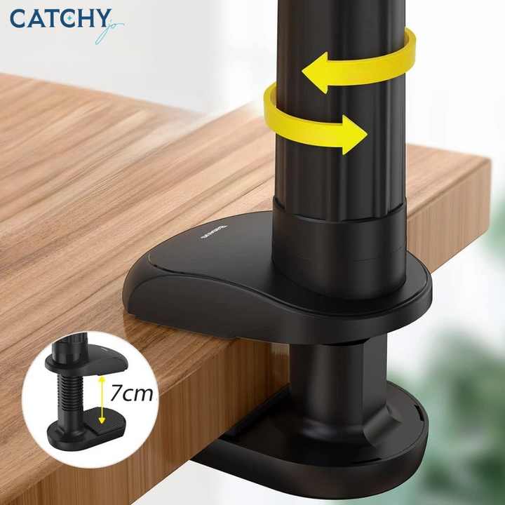 C.JO L3T L-350 Adjustable Phones &amp; Tablets Holder With Flexible Arm