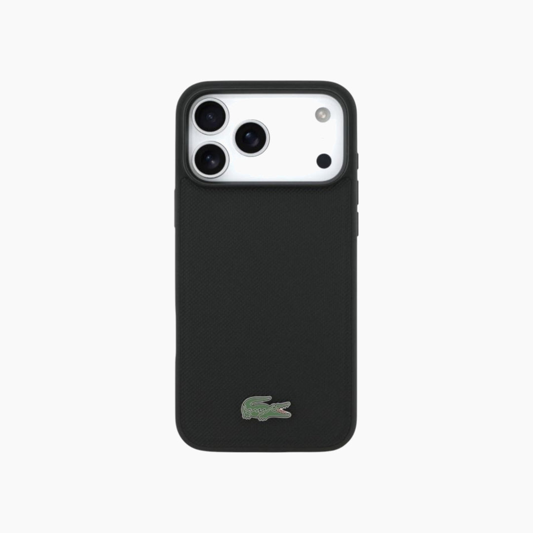 LACOSTE Lconic Petit Pique MagSafe case with magnetic wallet for iPhone 17 Pro Max