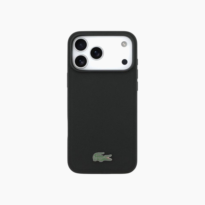 LACOSTE Lconic Petit Pique MagSafe case with magnetic wallet for iPhone 17 Pro Max