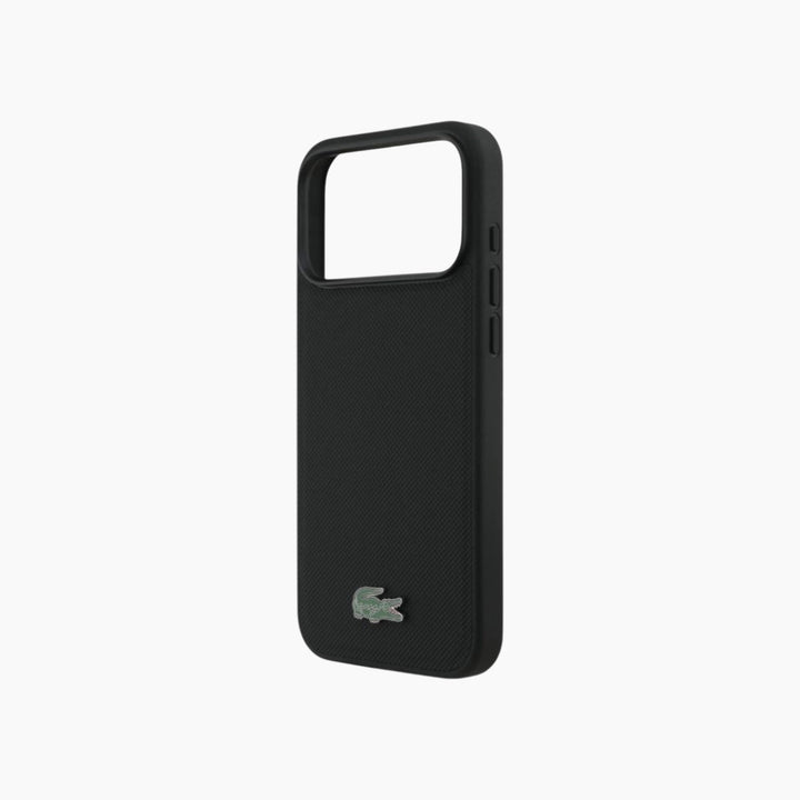 LACOSTE Lconic Petit Pique MagSafe case with magnetic wallet