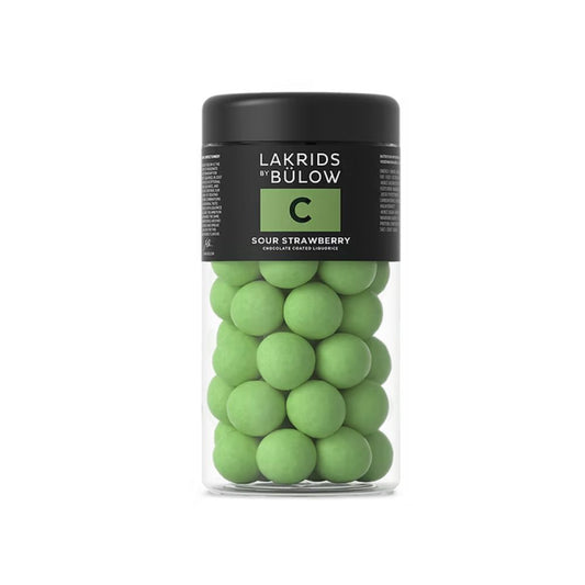 LAKRIDS BY BÜLOW Sour Strawberry Large Green 295gm