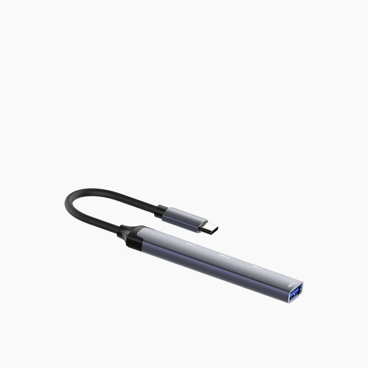 LDINO DS-34U 4-in-1 USB-C dock station with HDMI, USB 3.0, and card readers