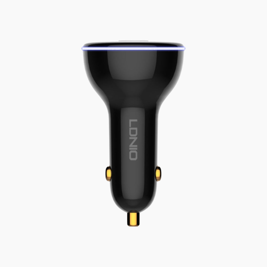 شاحن سيارة LDNIO C102 فائق السرعة بـ 3 منافذ USB (160 واط)