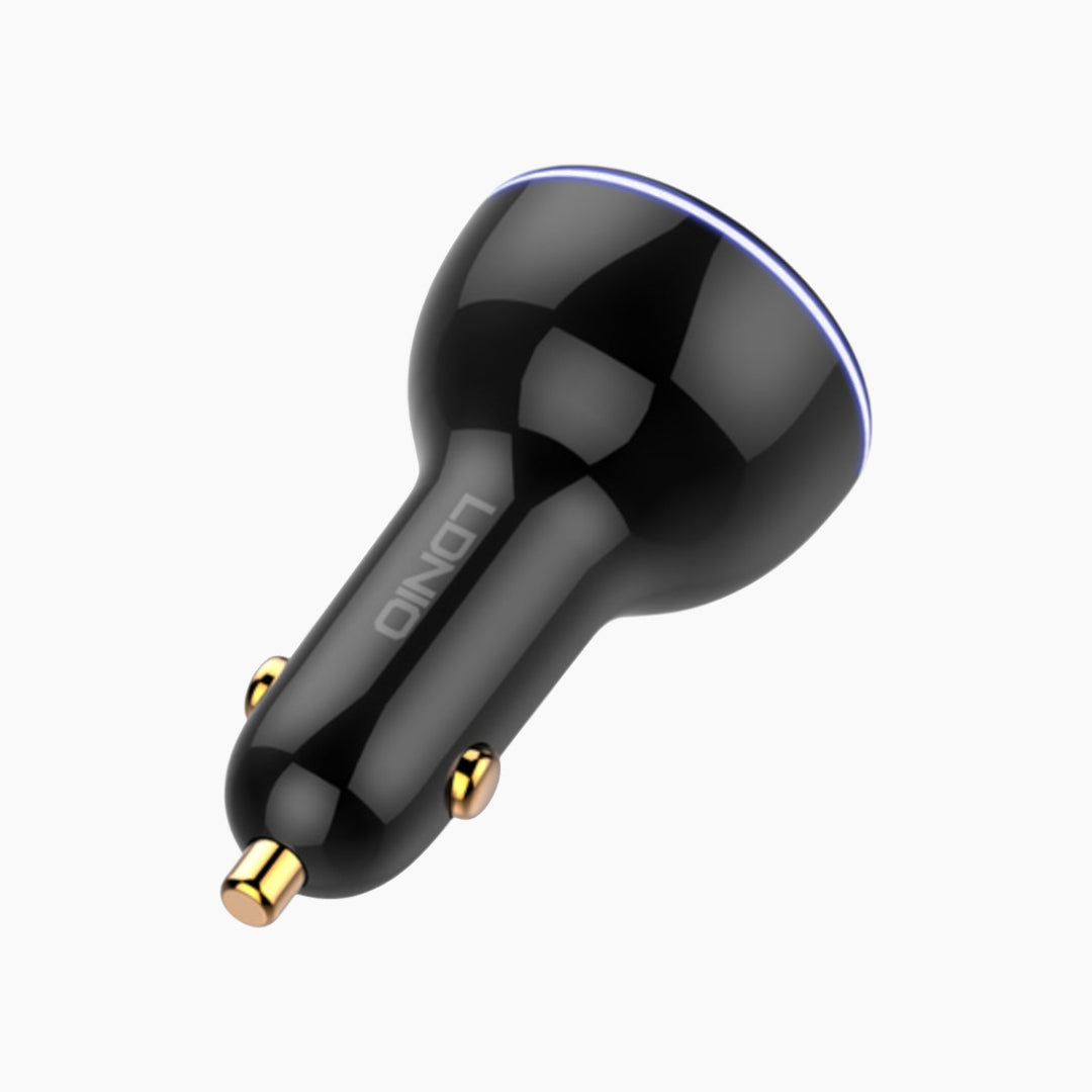 شاحن سيارة LDNIO C102 فائق السرعة بـ 3 منافذ USB (160 واط)