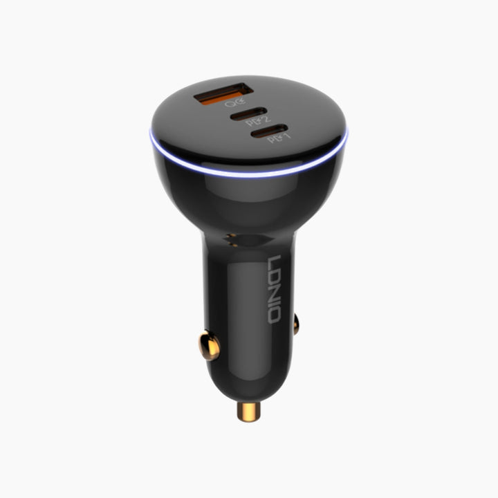 شاحن سيارة LDNIO C102 فائق السرعة بـ 3 منافذ USB (160 واط)