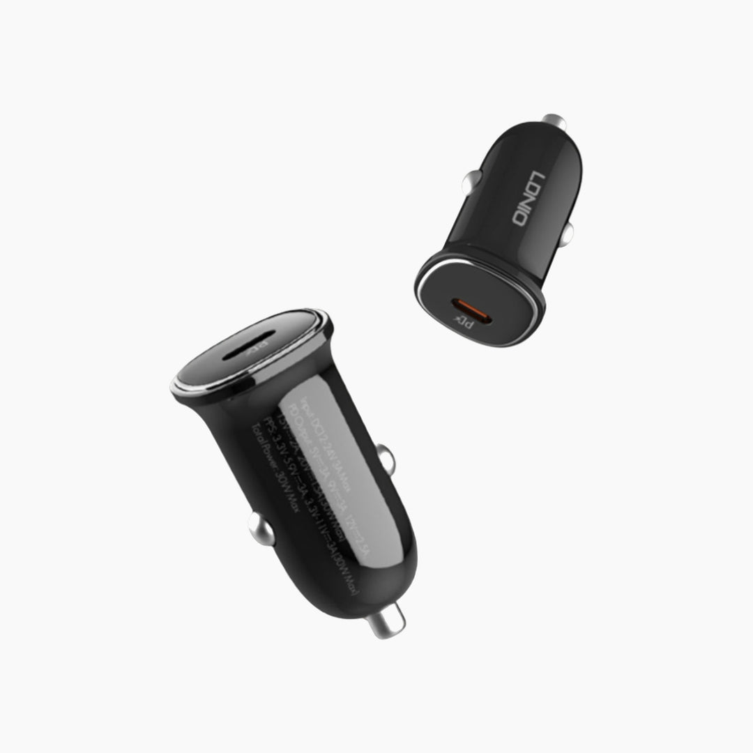 LDNIO C106 PD Super Fast Car Charger (30W)