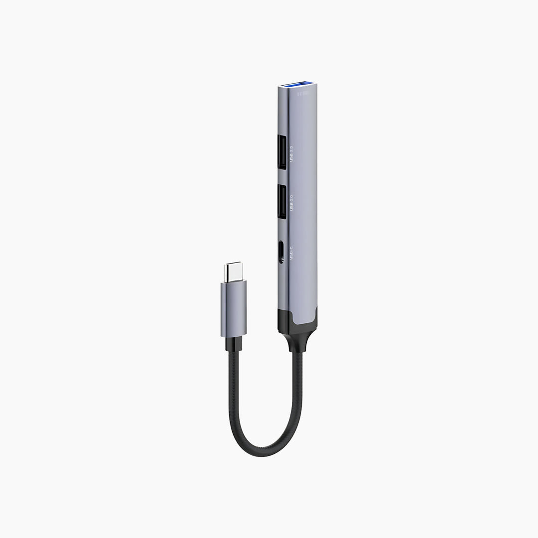 LDNIO DS-74U 4-in-1 USB hub with Micro USB power input