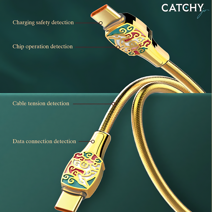 LDNIO LC881C Type-C to Type-C cable, 2 meters, 65W