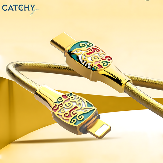 كابل LDNIO LC881C من النوع C إلى النوع C بطول 2 متر (65 واط)