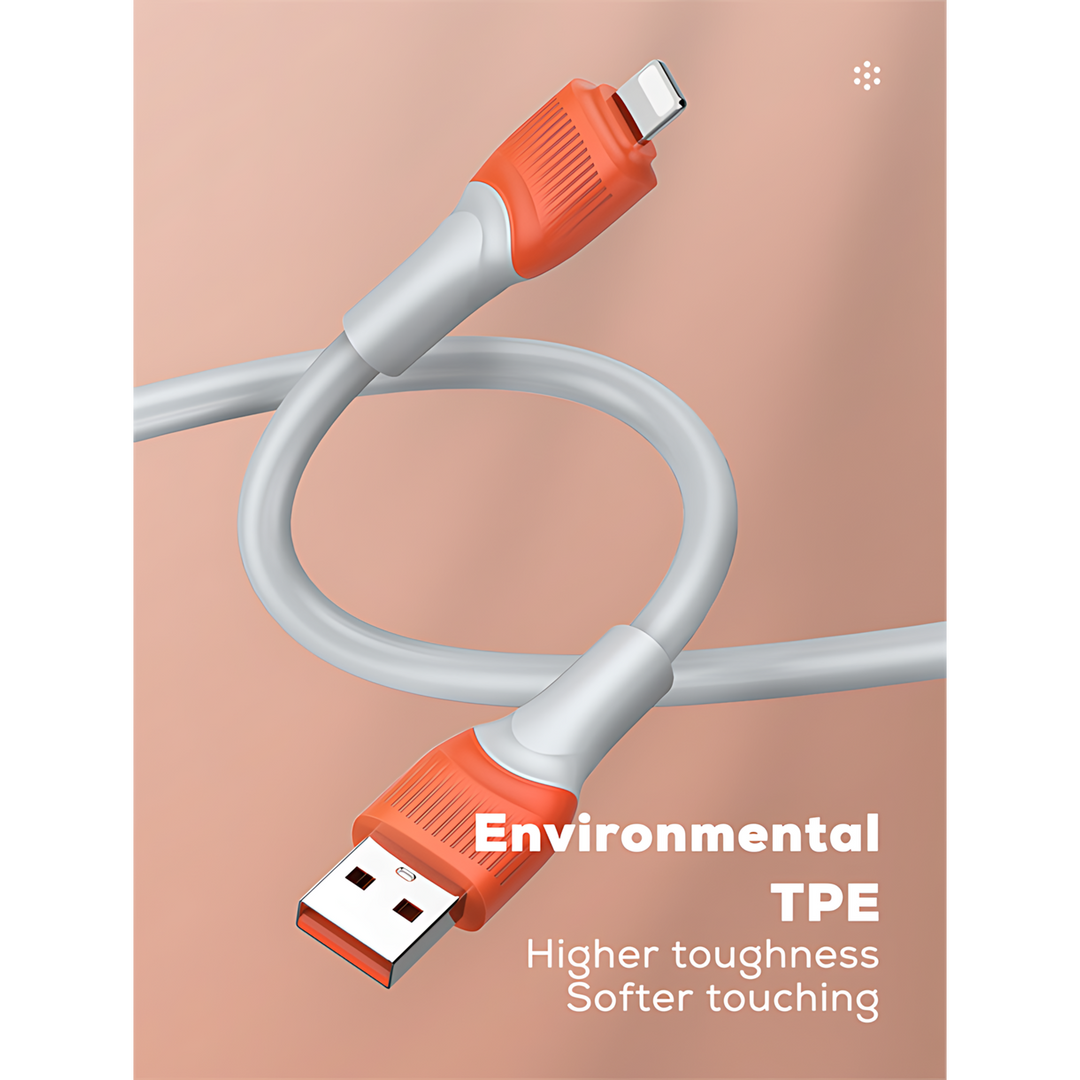 LDNIO LS602 2m Lightning to USB fast charging cable