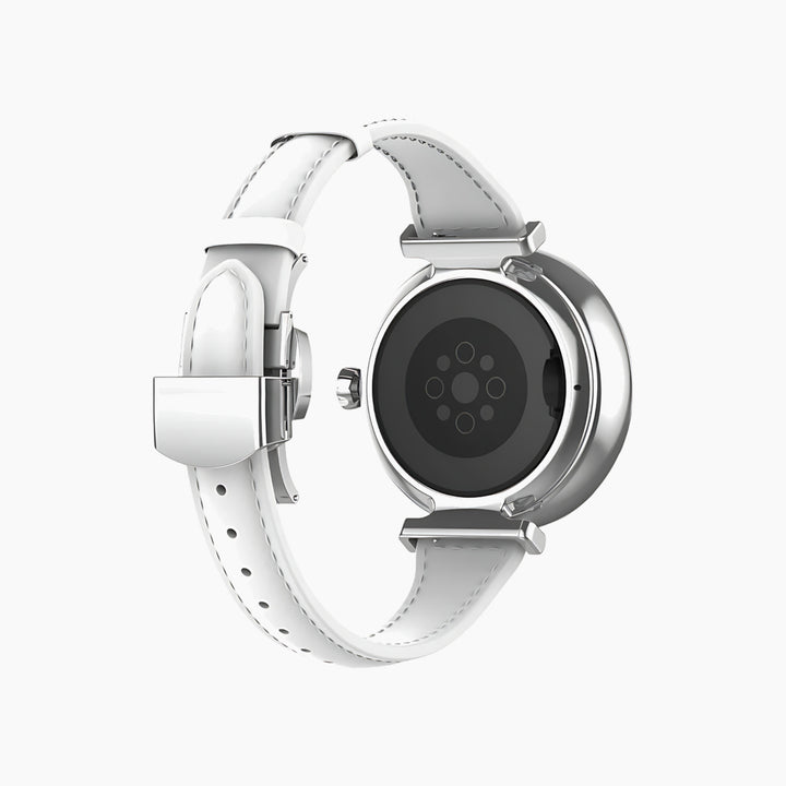 LDNIO SW02 compact round smartwatch with a vibrant display