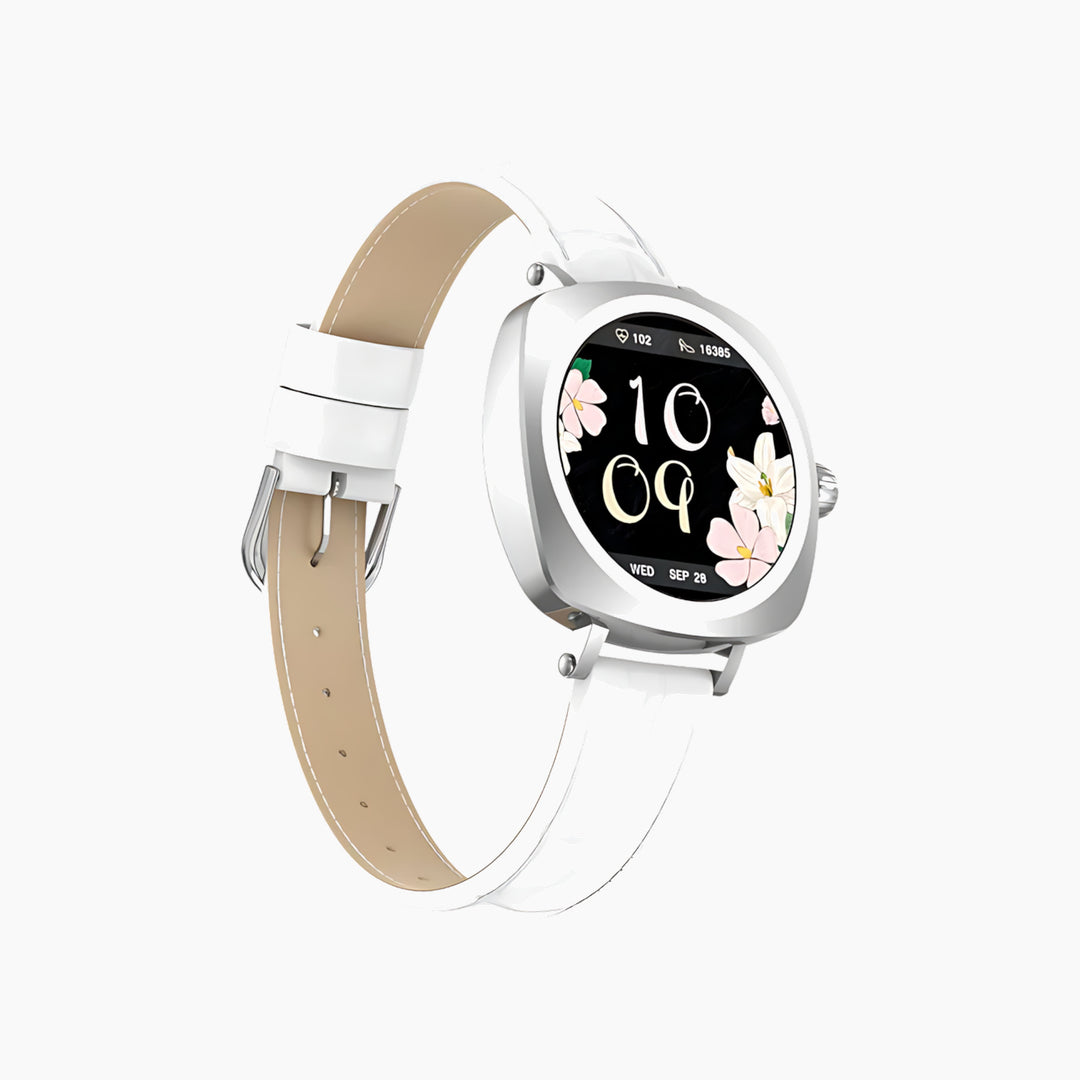 LDNIO SW03 square shaped smartwatch in gold