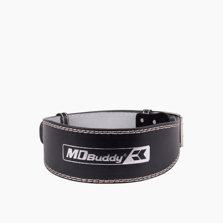 Leather Weightlifting Belt MDBuddy - HUNA