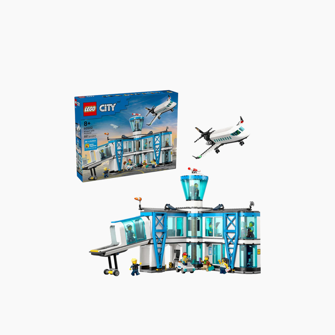 Lego Airport with Airplane 887-piece construction set