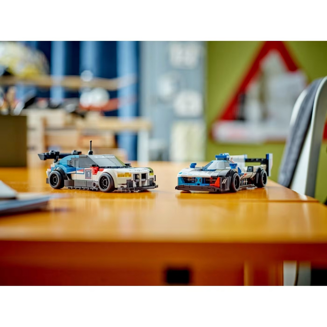 LEGO Bmw M4 Gt3 &amp; Bmw M Hybrid V8 Race Cars- 676pcs