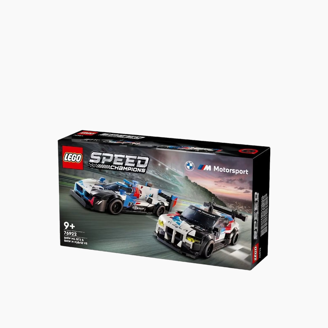 LEGO Bmw M4 Gt3 &amp; Bmw M Hybrid V8 Race Cars- 676pcs