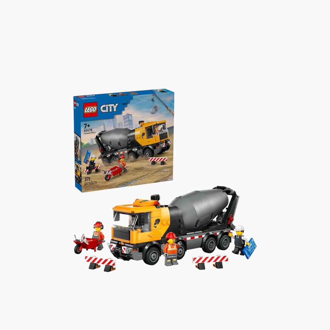 LEGO Cement Mixer- 371 Pcs