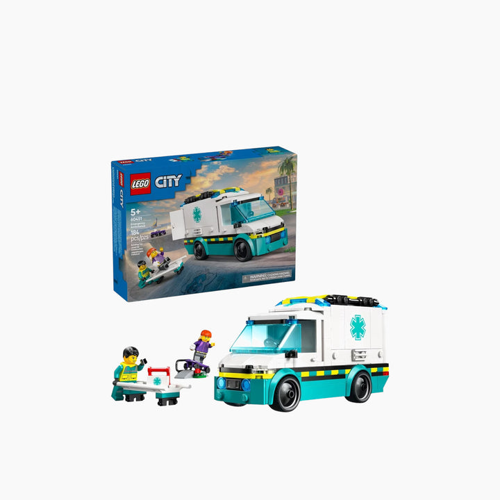 LEGO Emergency Ambulance- 184pcs