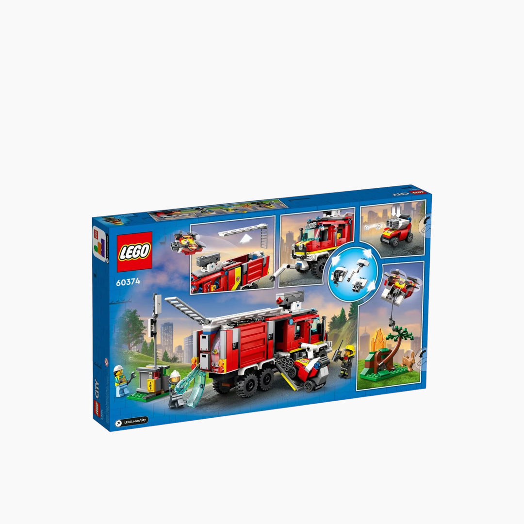 LEGO Fire Command Truck- 502pcs