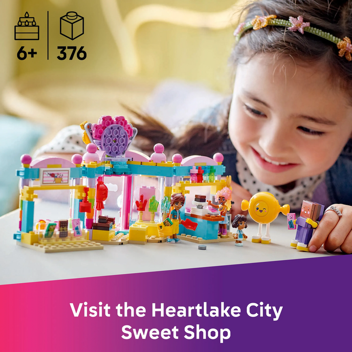 LEGO Heartlake City Candy Store- 376pcs