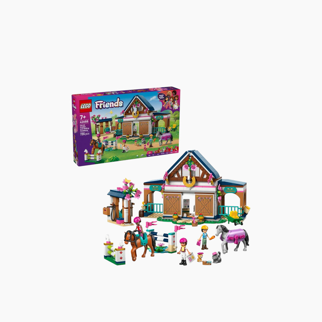 LEGO 735-piece Horse Stable and Riding Academy construction set