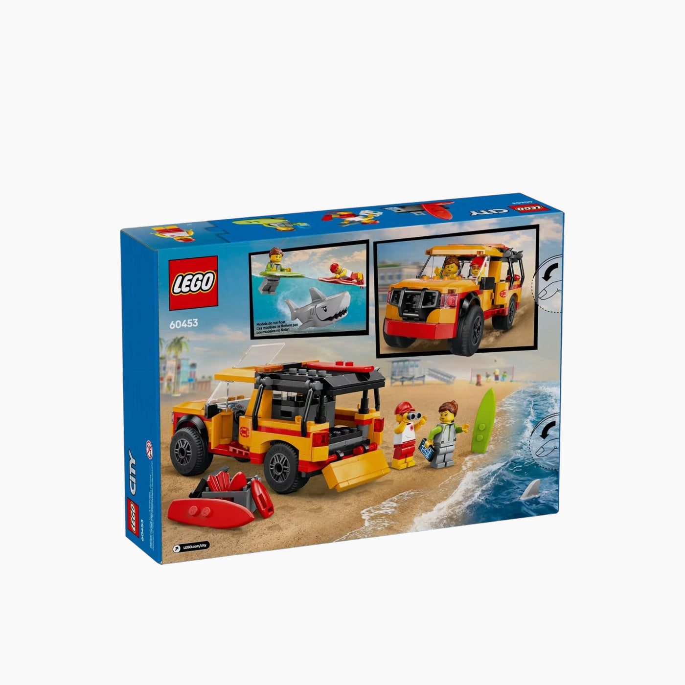 LEGO Lifeguard Beach Rescue Truck- 214pcs LEGO Lifeguard Beach Rescue Truck- 214pcs