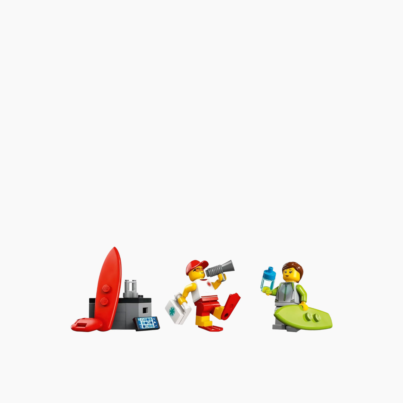 LEGO Lifeguard Beach Rescue Truck- 214pcs LEGO Lifeguard Beach Rescue Truck- 214pcs