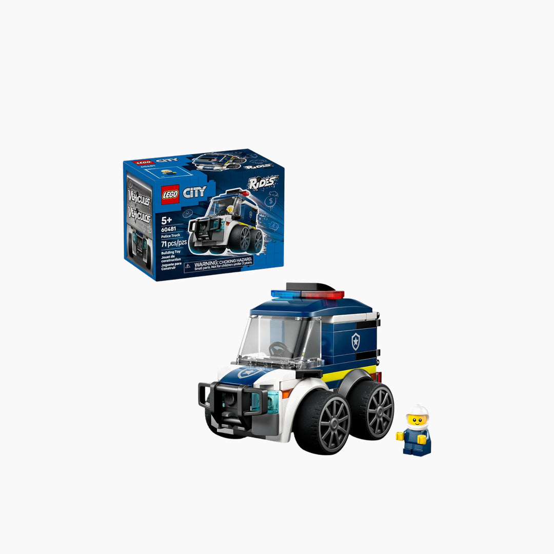 LEGO City Rides police truck building set