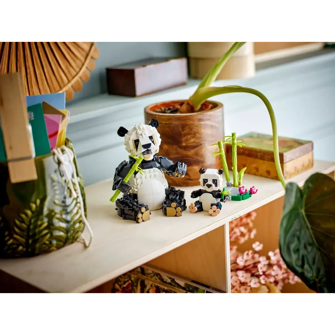 Lego Wild Animals Panda Family 3-in-1 building set with 626 pieces