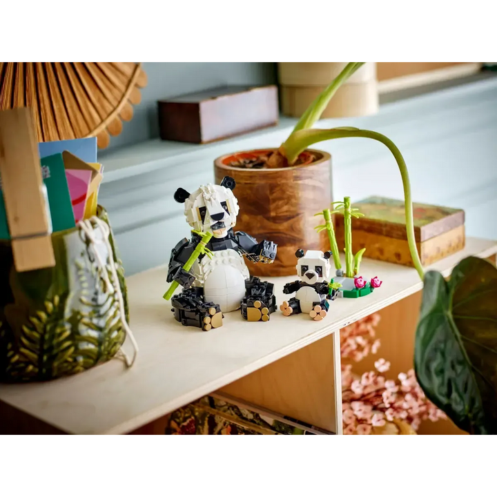 Lego Wild Animals Panda Family 3-in-1 building set with 626 pieces