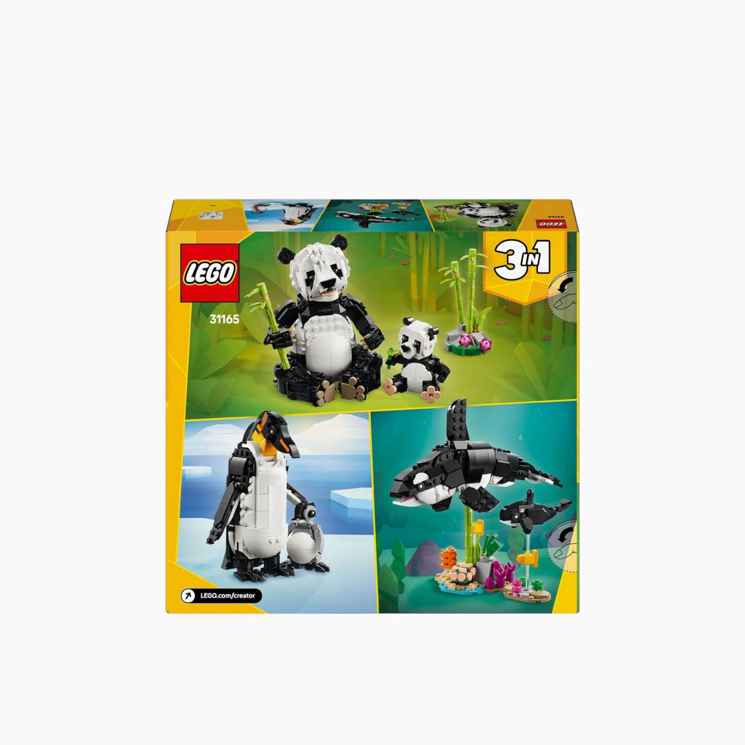 Lego Wild Animals Panda Family 3-in-1 building toy set