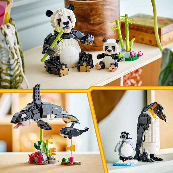 Lego Wild Animals Panda Family 3-in-1 construction set