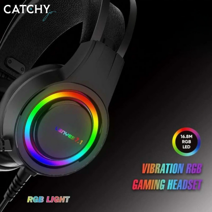 LENYES GH51 gaming headset with 2.2m cable