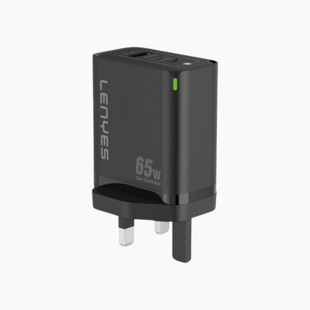 LENYES LCH57 PD65W 2C+1A charger adapter