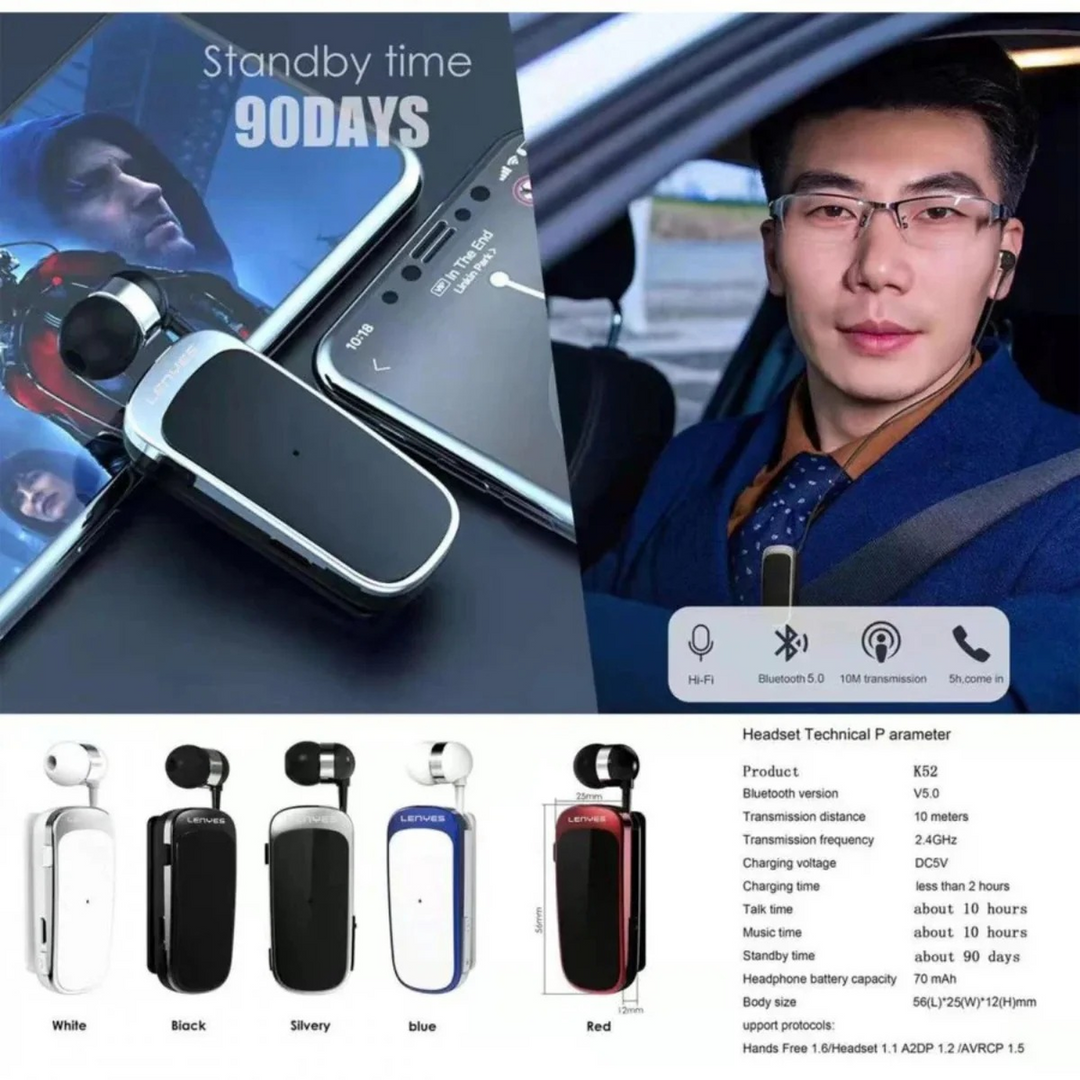 LENYES R25 wireless headset with Bluetooth 5.0