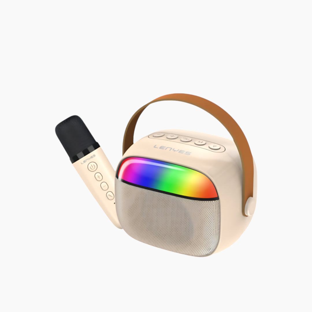 LENYES S227 wireless speaker with RGB lighting