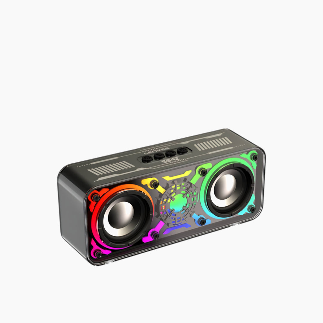 LENYES S842 20W wireless speaker with USB and TF card playback