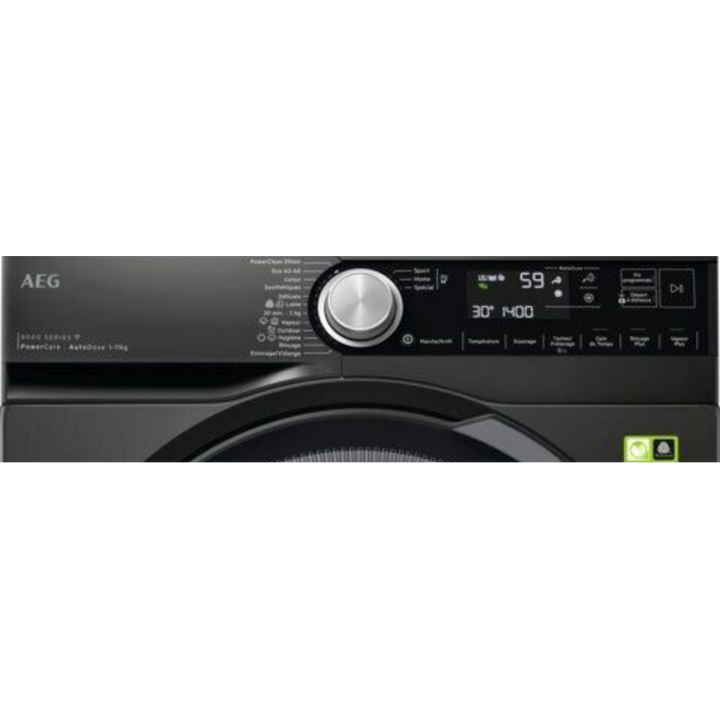 Washer AEG Washing Machine 9 KG Matt Black