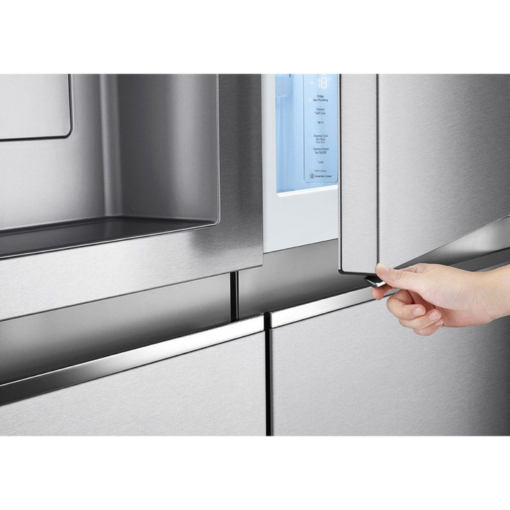 LG Door-in-Door ThinQ Side By Side 674L UV Nano Silver