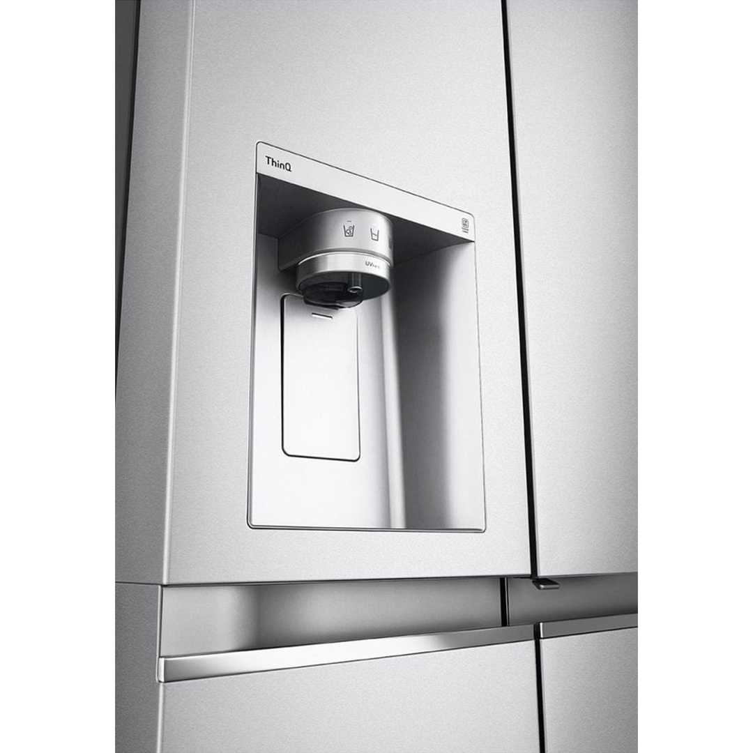 LG Door-in-Door ThinQ Side By Side 674L UV Nano Silver