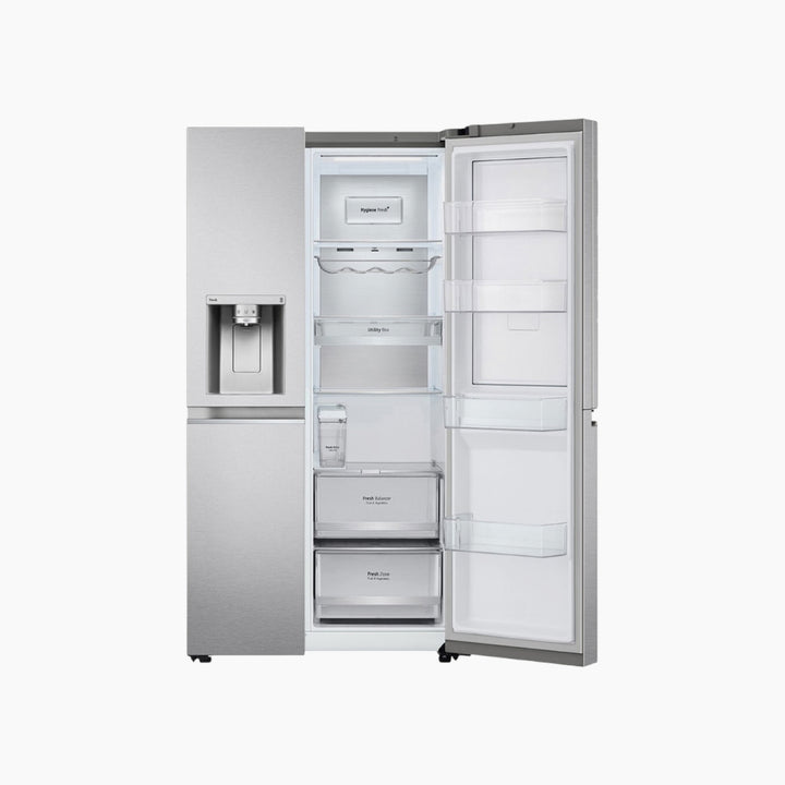 LG Door-in-Door ThinQ Side By Side 674L UV Nano Silver