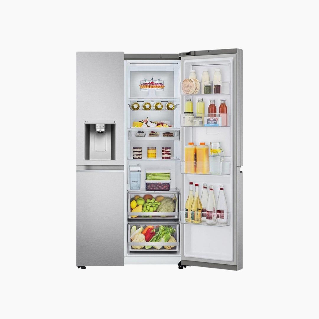 LG Door-in-Door ThinQ Side By Side 674L UV Nano Silver